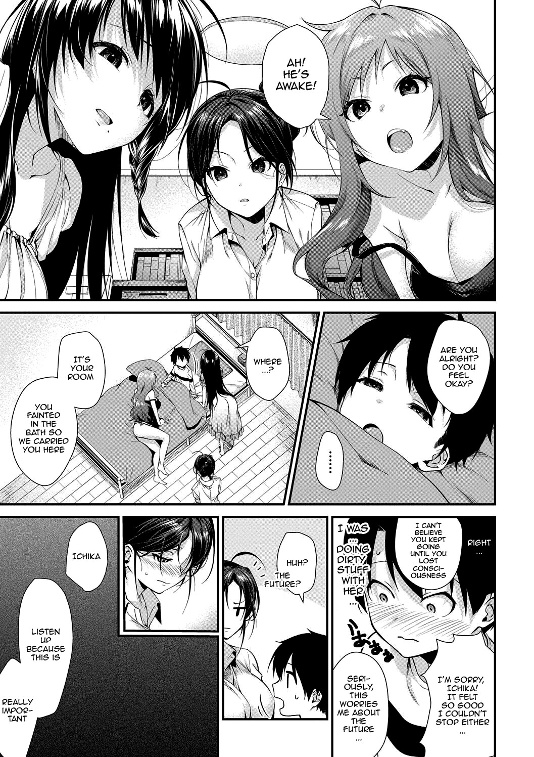 Hentai Manga Comic-Let's Have Sex With These Onee-chans-Read-36